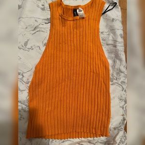 H&M cropped ribbed top